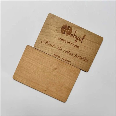 RFID Ahşap Anahtar Kartı